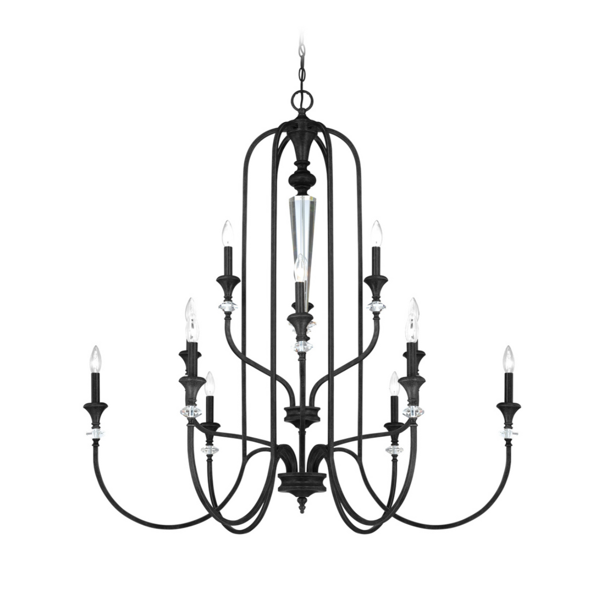 Craftmade Boulevard 12 Light Chandelier Mocha Bronze 26712-MBS
