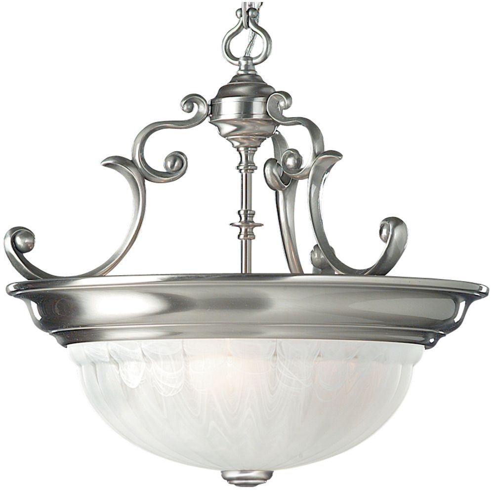 Dolan Designs Richland Three Light Pendant Satin Nickel 527-09