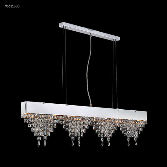 James R Moder Fashionable Bar Light Swarovski Crystal Chandelier 96611S00