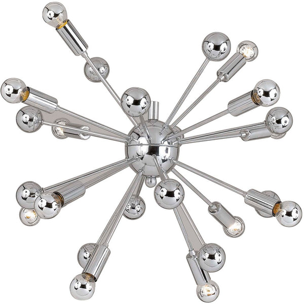 Chandelier - AF Lighting Supernova Twelve Light Chandelier Polished Chrome 5695-12H