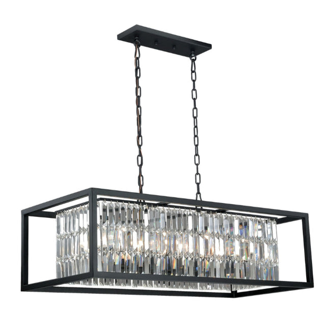 Chandelier - Catana 8L Linear Chandelier Oil Rubbed Bronze P0183