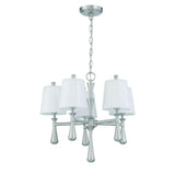 Chandelier - Craftmade Palmer 5 Light Mini Chandelier Polished Nickel 57425-BNK