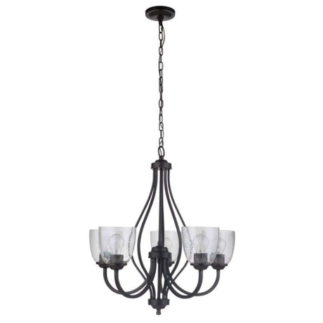 Chandelier - Craftmade Serene 5 Light Chandelier Espresso 49925-ESP