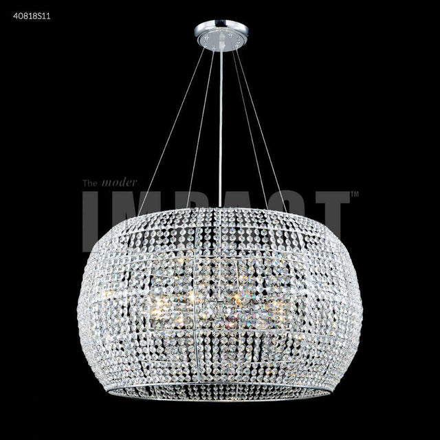 Chandelier - James R Moder Swarovski Crystal Chandelier Silver 40818S11