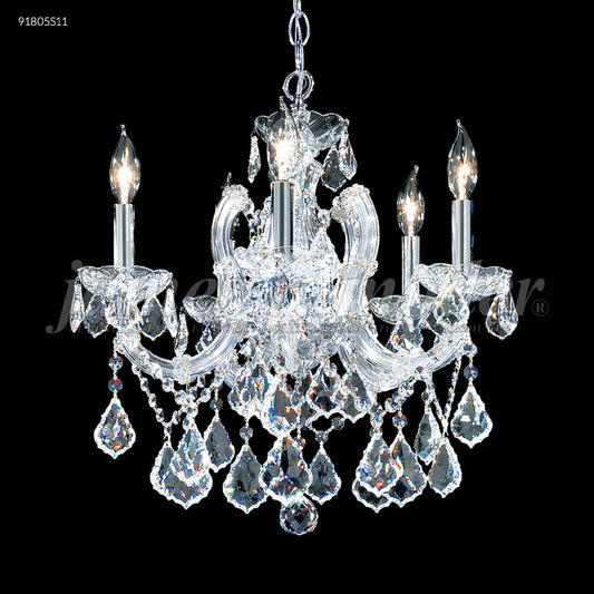 Chandelier - Maria Theresa 5 Arm Mini Swarovski Crystal Chandelier 91805S11