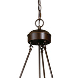 Chandelier - Vaxcel Bozeman 9L Chandelier Burnished Bronze CH55706BBZ