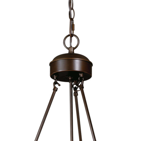 Chandelier - Vaxcel Bozeman 9L Chandelier Burnished Bronze CH55706BBZ