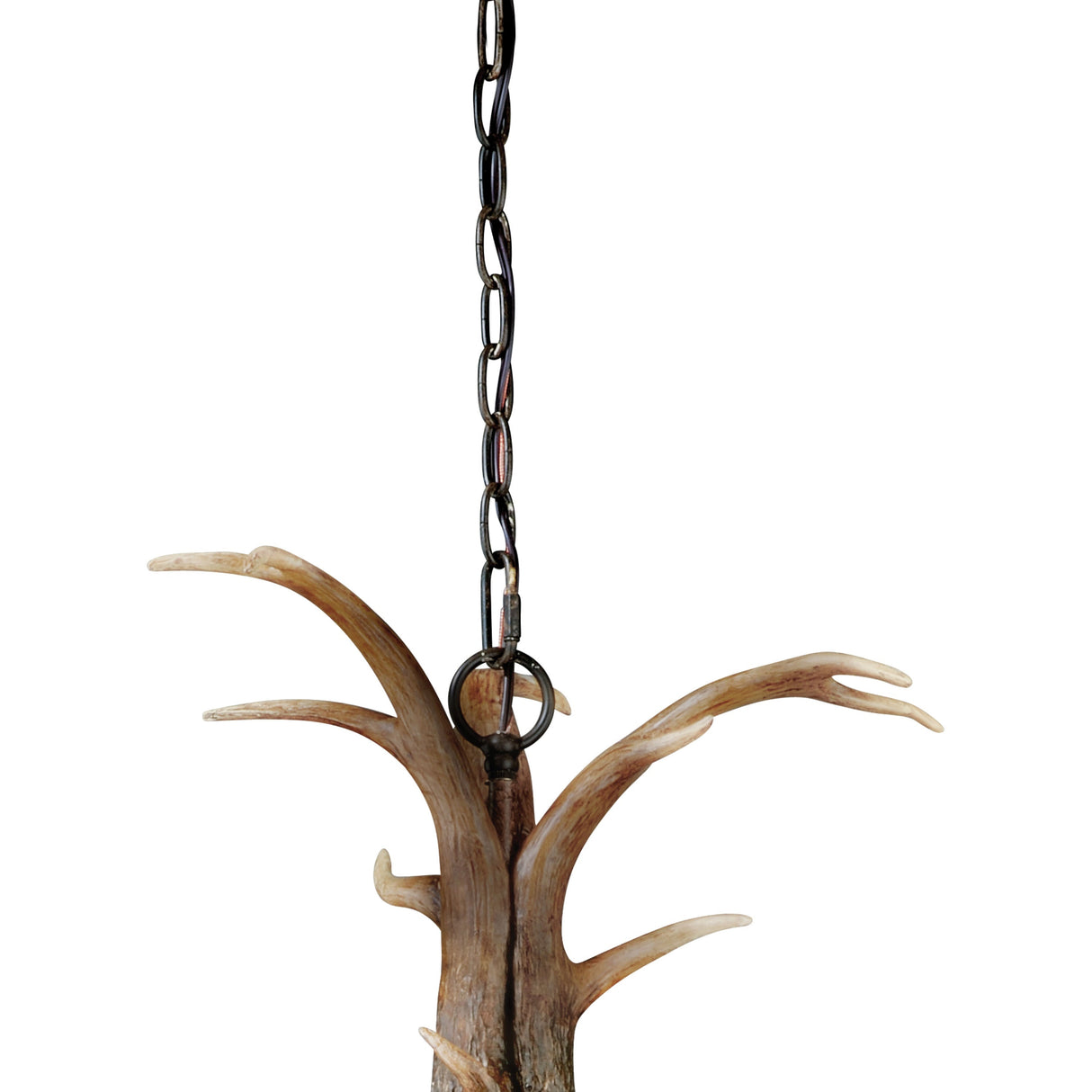 Chandelier - Yoho 6L Antler Chandelier Black Walnut H0016