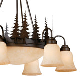 Chandelier - Yosemite 9L Tree Chandelier Burnished Bronze CH55506BBZ