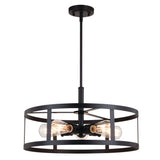 Pendant - Akron 20-in. 5 Light Pendant Oil Rubbed Bronze P0376