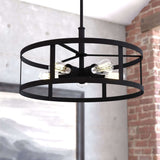 Pendant - Akron 20-in. 5 Light Pendant Oil Rubbed Bronze P0376