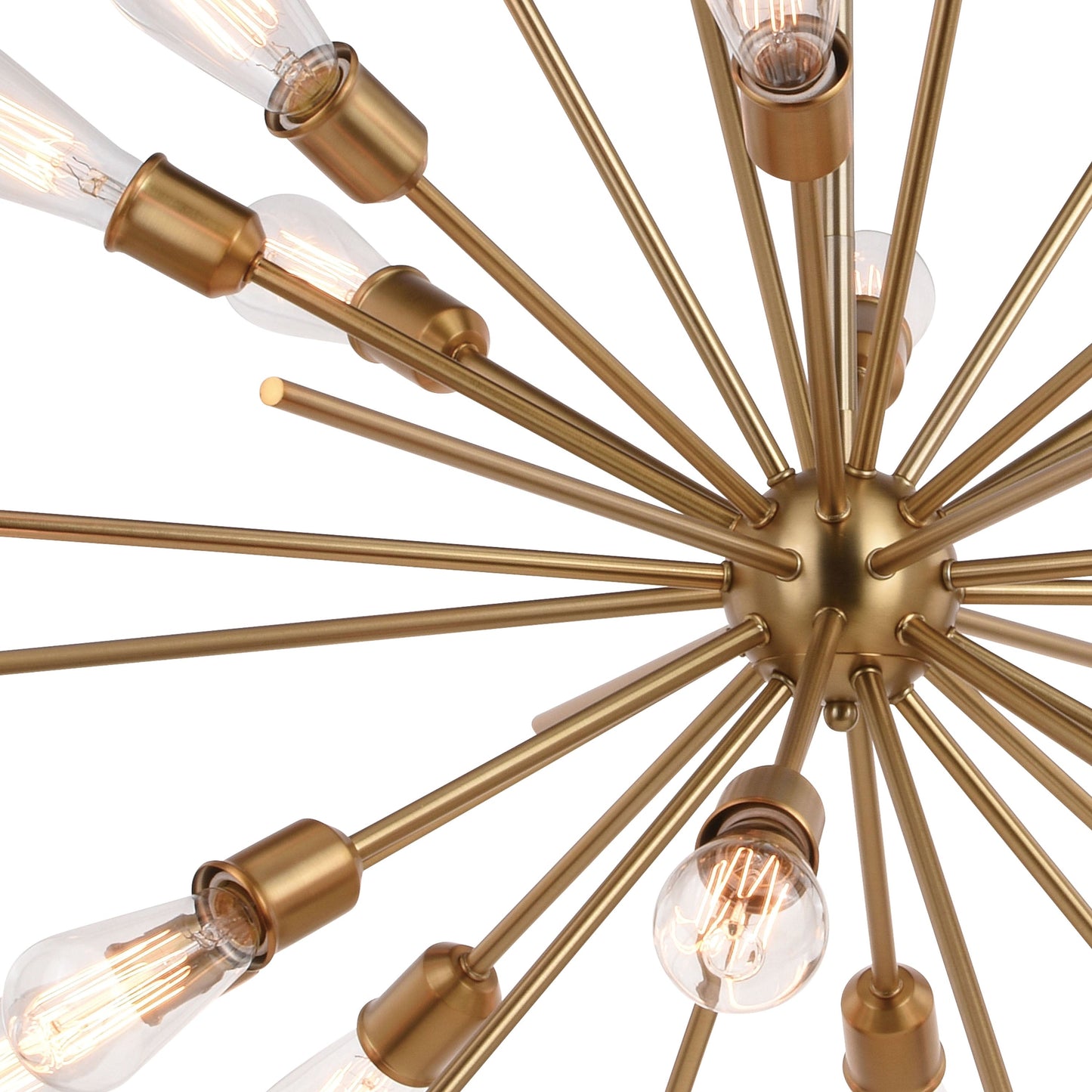 Pendant - Estelle 36 In. 16 Light Pendant Natural Brass P0344