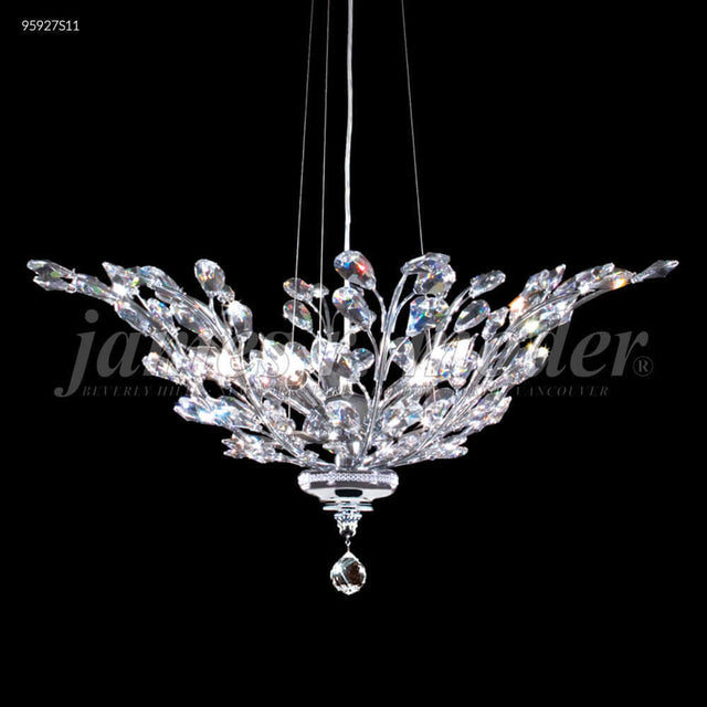 Pendant - James R Moder Florale 5 Light Swarovski Crystal Pendant 95927S11