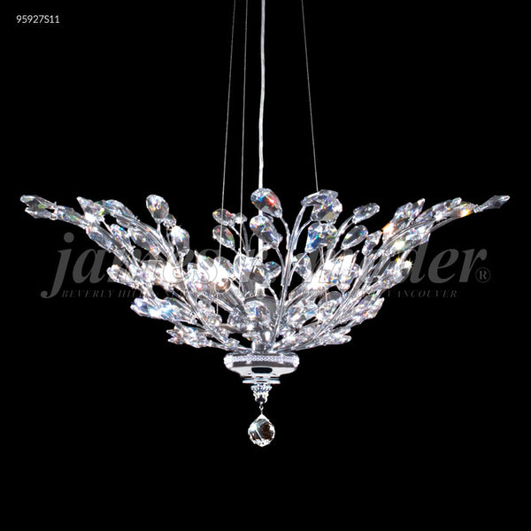 Pendant - James R Moder Florale 5 Light Swarovski Crystal Pendant 95927S11