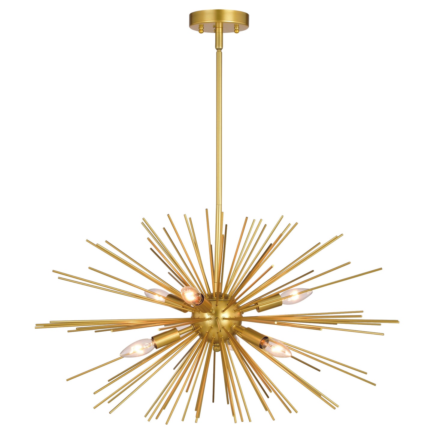 Pendant - Nikko 26-in. 6 Light Pendant Gold P0366