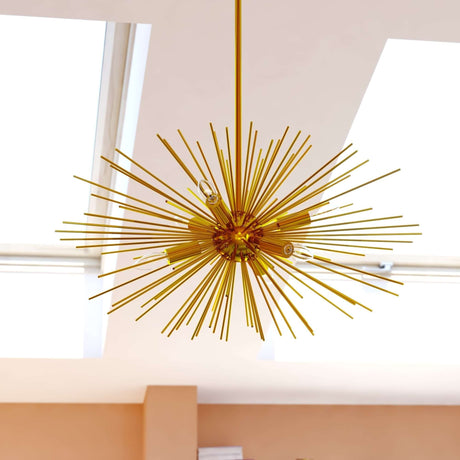 Pendant - Nikko 26-in. 6 Light Pendant Gold P0366