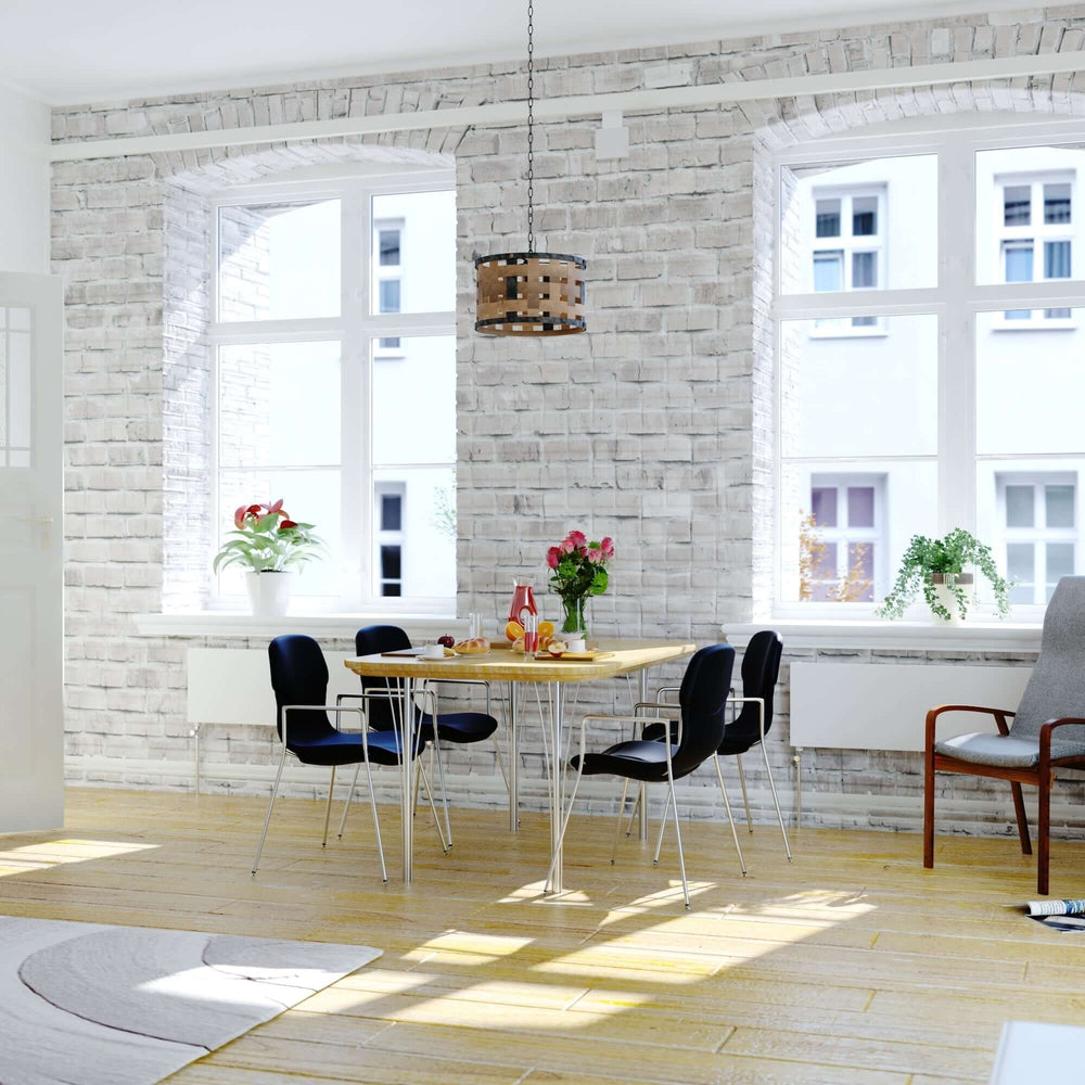 Pendant - Norwood 15.75-in. 1 Light Pendant Vintage Steel And Distressed Wood P0363