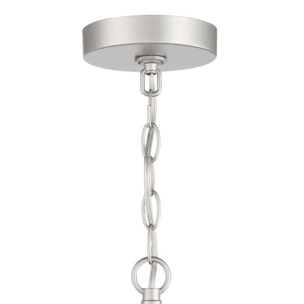 Transitional - Craftmade Hailie 6 Light Chandelier Polished Nickel 55626-SN